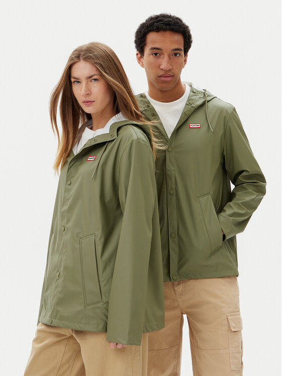 Hunter Hunter Větrovka Izzy Unisex HARU0012251 Khaki Regular Fit