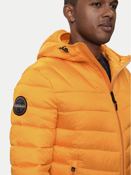Napapijri Napapijri Žieminė striukė Aerons NP0A4GJO Oranžinė Regular Fit