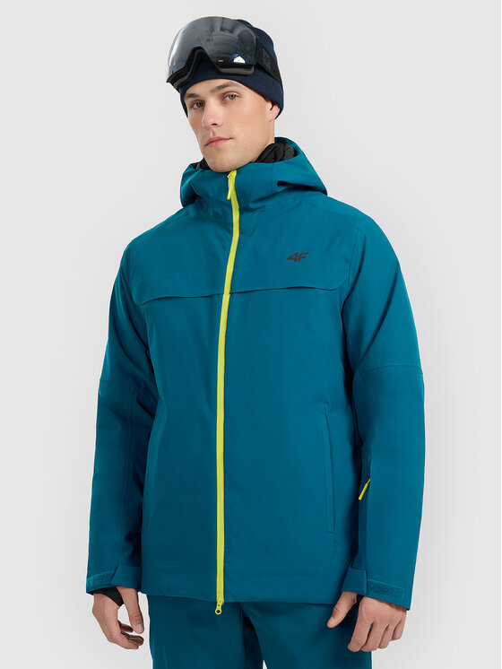 4F 4F Kurtka narciarska SKIWEAR Granatowy Regular Fit