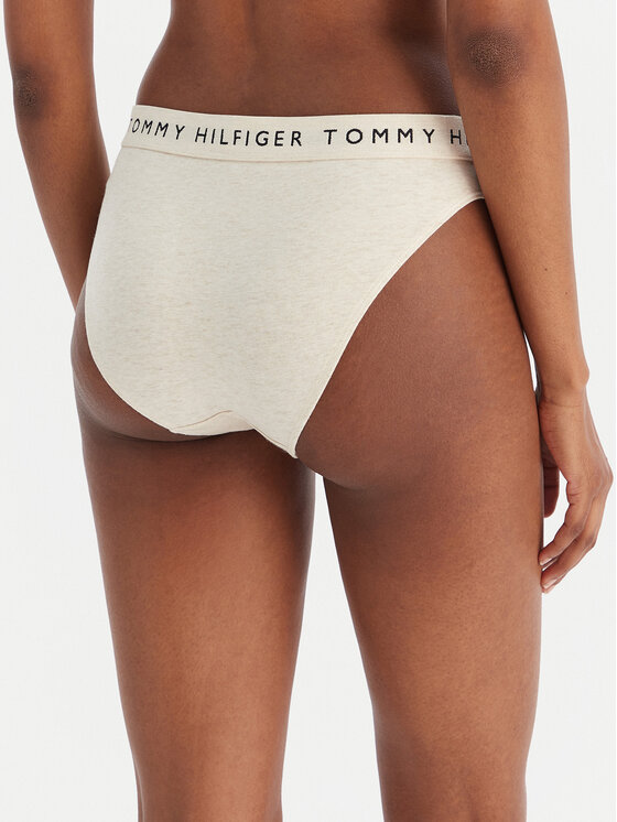 Tommy Hilfiger Tommy Hilfiger Klassischer Damenslip UW0UW06225 Écru