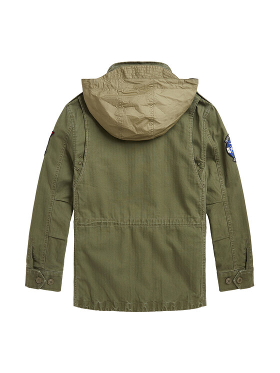 Polo Ralph Lauren Polo Ralph Lauren Übergangsjacke 323965378001 Khakifarben Regular Fit