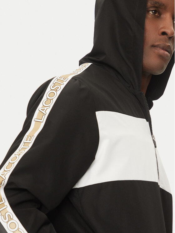 Lacoste Lacoste Prehodna jakna BH8972 Črna Regular Fit