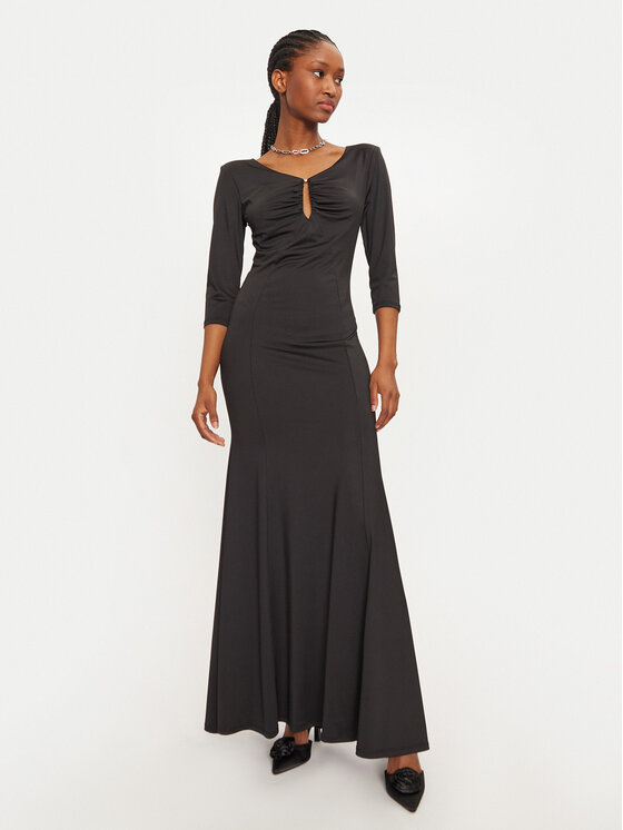 Rinascimento Rinascimento Abendkleid 1000768770831 Schwarz Regular Fit