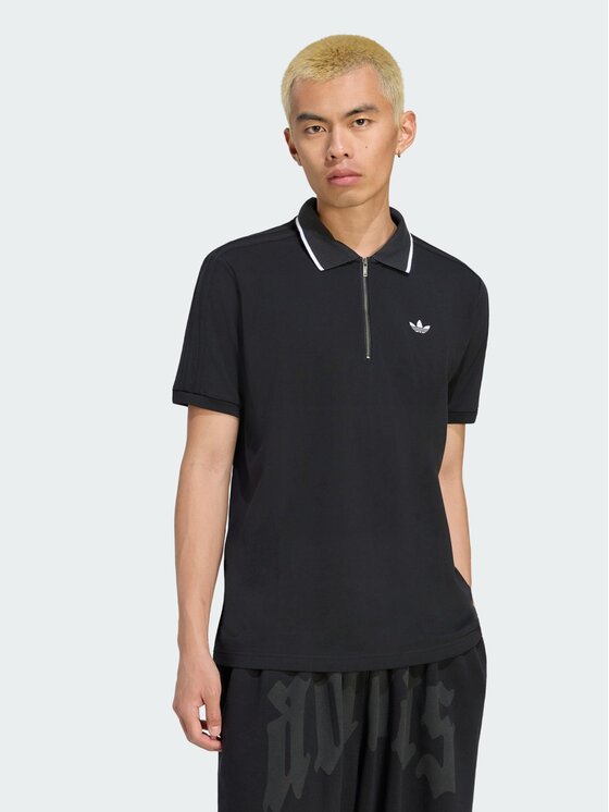 adidas adidas Polo 170022 Czarny Regular Fit