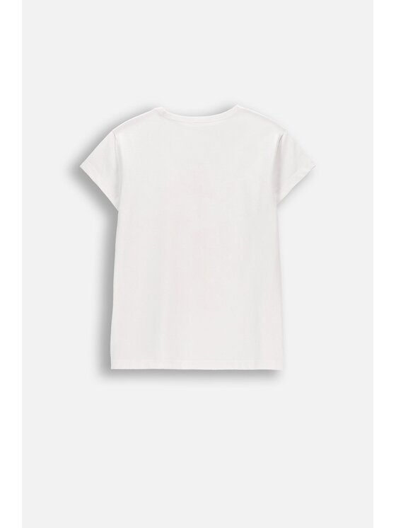 Coccodrillo Coccodrillo T-Shirt WC6143206VGA-001 Biały Regular Fit