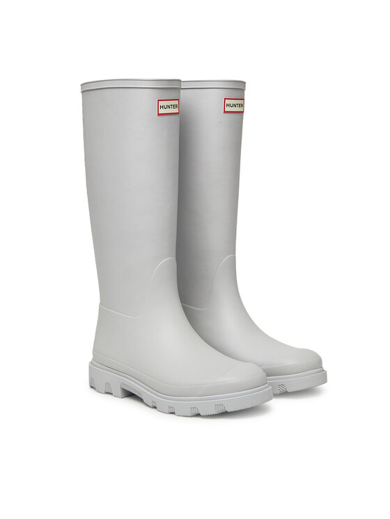 Hunter Hunter Gumijasti škornji Downpour Tall Wellington HFRW0001251 Siva