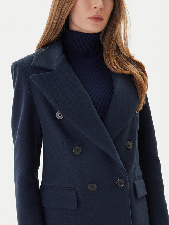 Maryley Maryley Übergangsmantel 25IB807/01BL Dunkelblau Regular Fit