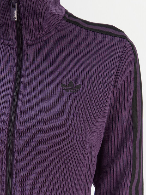 adidas adidas Majica dugih rukava Firebird Adicolor JY2615 Ljubičasta Regular Fit