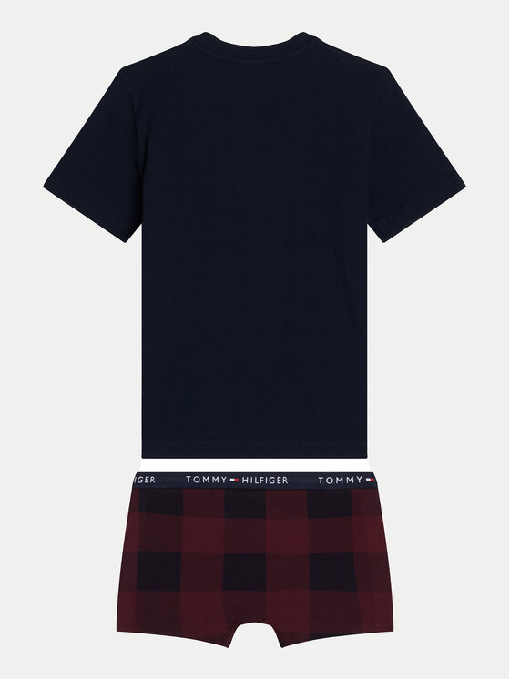 Tommy Hilfiger Tommy Hilfiger Pidžama UB0UB00562 Tamnoplava Regular Fit