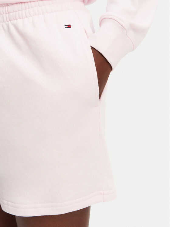 Tommy Hilfiger Tommy Hilfiger Sportske kratke hlače UW0UW05800 Ružičasta Regular Fit