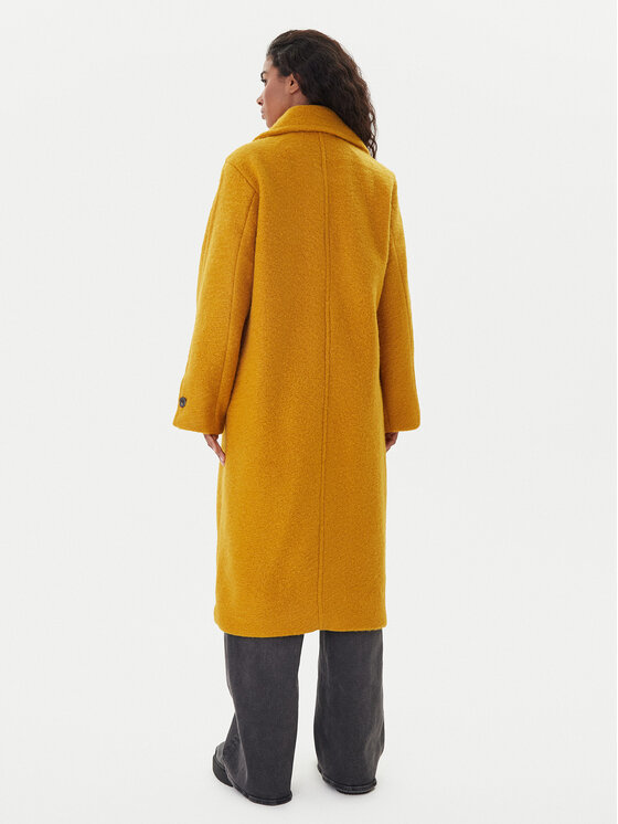 Vero Moda Vero Moda Płaszcz zimowy Anny Jolie 10333555 Żółty Regular Fit