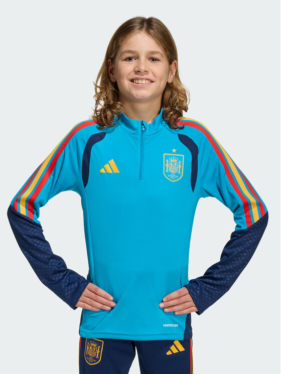 adidas adidas Koszulka techniczna 162225 Niebieski jasny Slim Fit