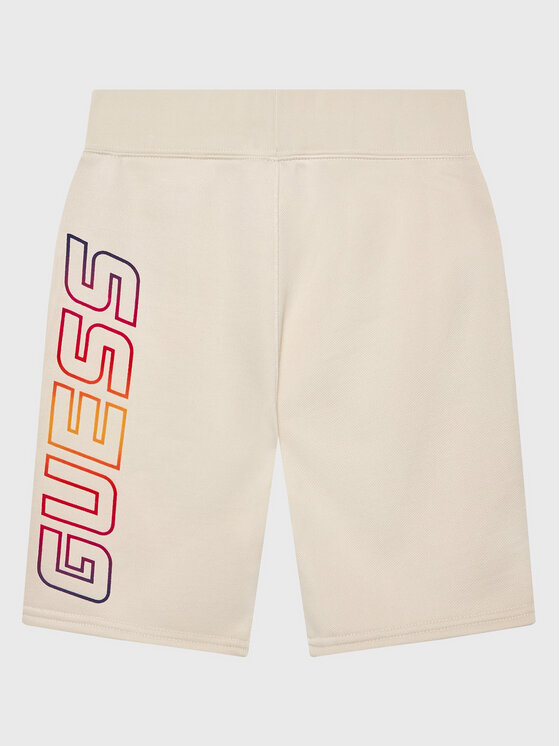 Guess Guess Sportske kratke hlače L3RD04 KBIH2 Bež Regular Fit