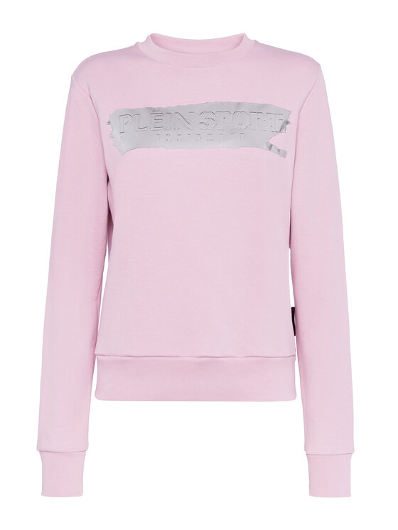 Plein Sport Plein Sport Longsleeve 3155 Fioletowy Regular Fit