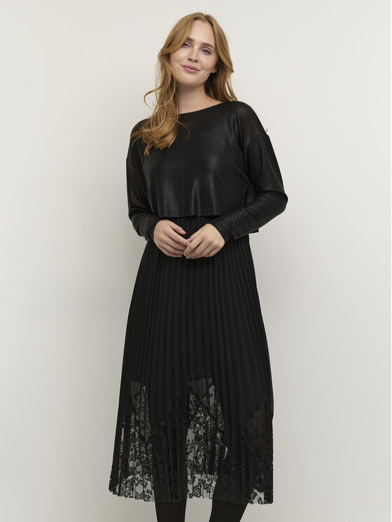Cream Rochie de zi Julie 10610827 Negru Regular Fit