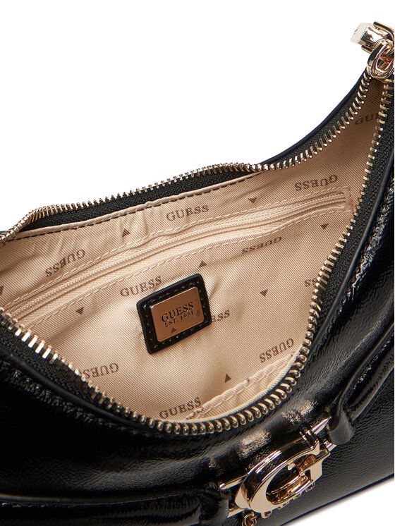 Guess Guess Дамска чанта Dea Mini HWTG79 93730 Черен