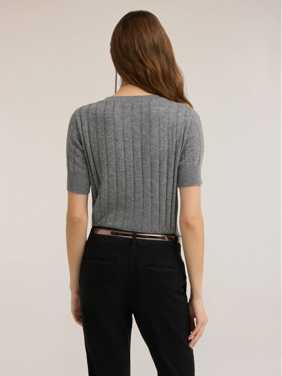 Motivi Motivi T-shirt M443W003541N013 Grigio Regular Fit