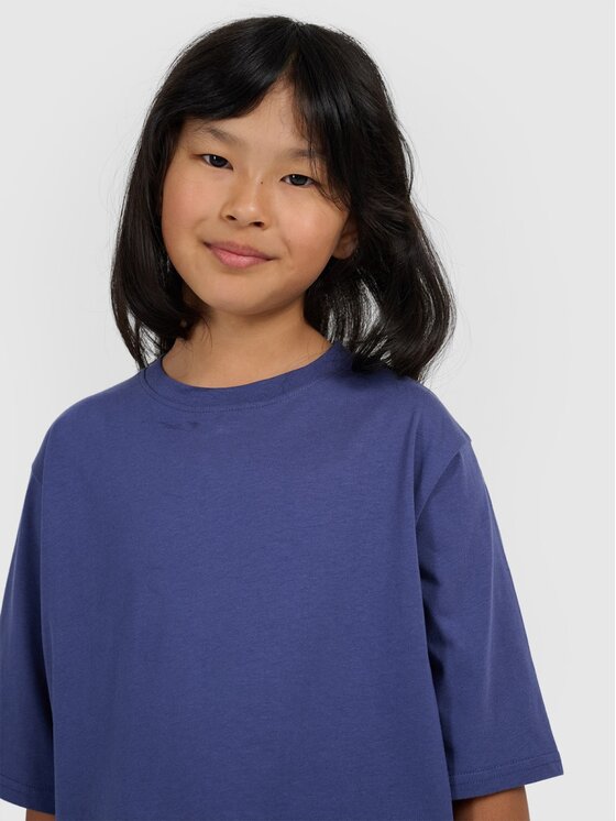 4F 4F T-shirt 4FJRAW25TTSHF3187-33S Blu Oversize