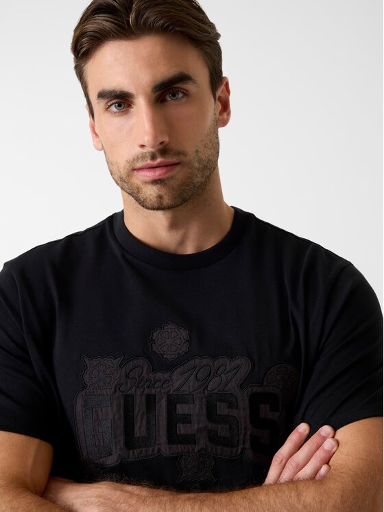 Guess Guess T-shirt 180287 Nero Classic Fit