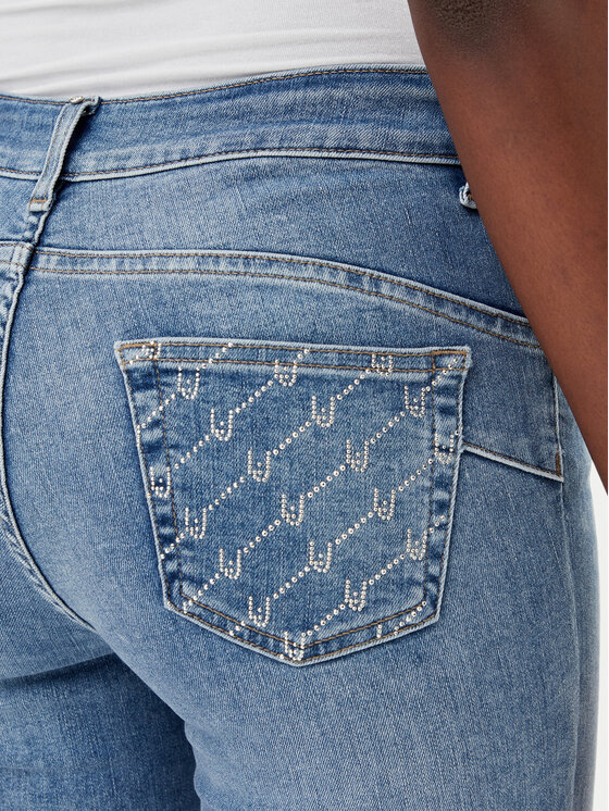 Liu Jo Liu Jo Traperice UA5013 D4615 Plava Skinny Fit