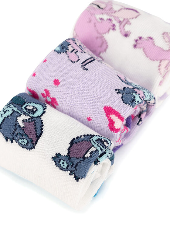 Disney Classics Disney Classics Ilgos kojinės ACCCS-AW24-301DCLS (3-pack) Violetinė