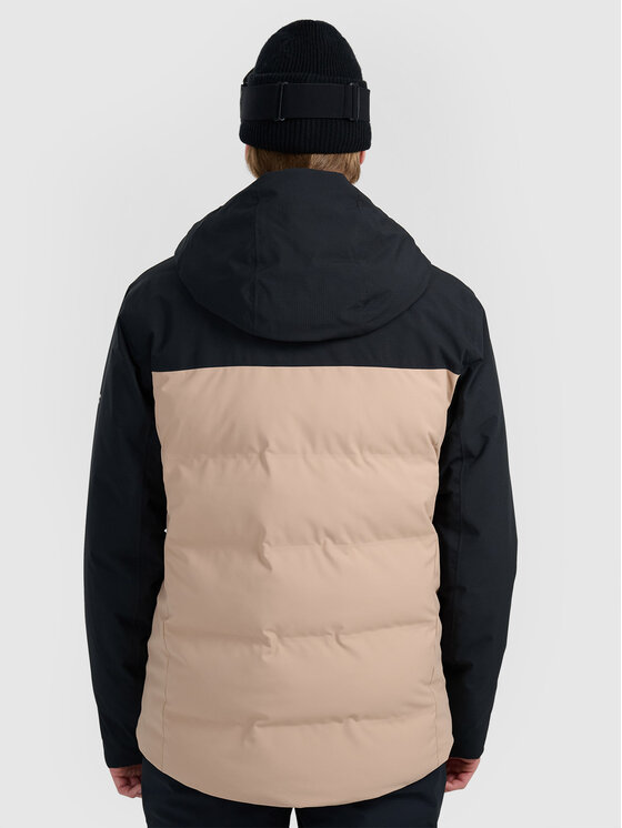 4F 4F Kurtka narciarska SKIWEAR Beżowy Regular Fit