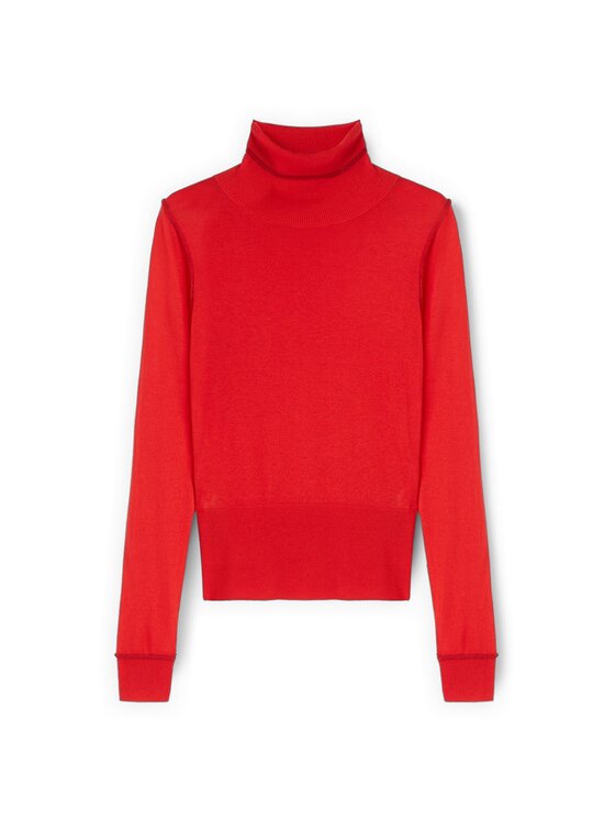 Motivi Motivi Cardigan M384W003468N016 Rosso Regular Fit