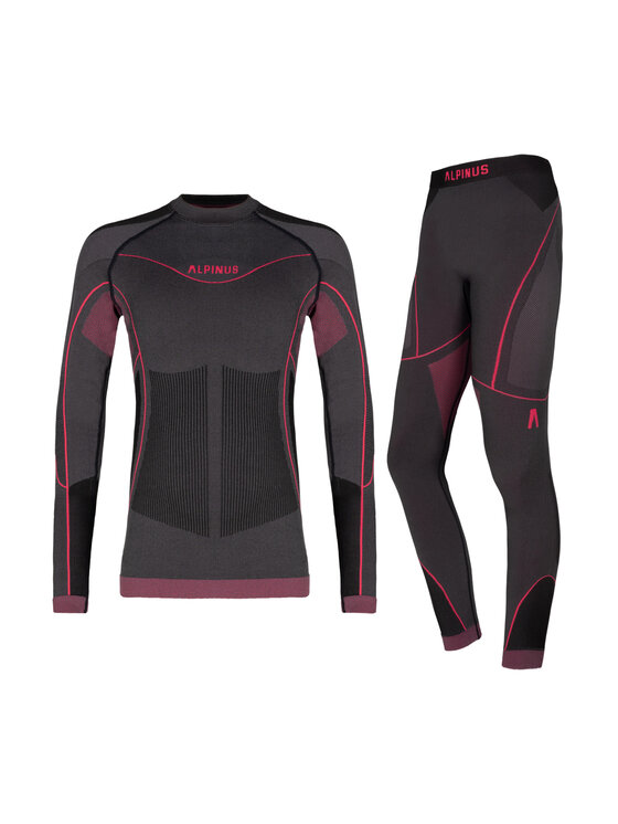 Alpinus Alpinus Komplet bielizny termoaktywnej Mora Różowy