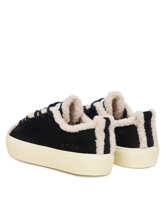 Inuikii Inuikii Sneakers Shearling Low 1001.001.0242 Negru