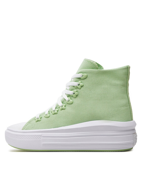 Converse Converse Tenisice Chuck Taylor All Star Motion Platform Stars A08100C Zelena