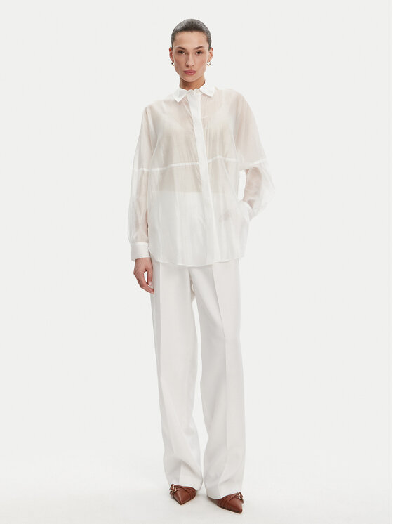 ACCESS FASHION ACCESS FASHION Košulja 53-7068-104 Bijela Loose Fit