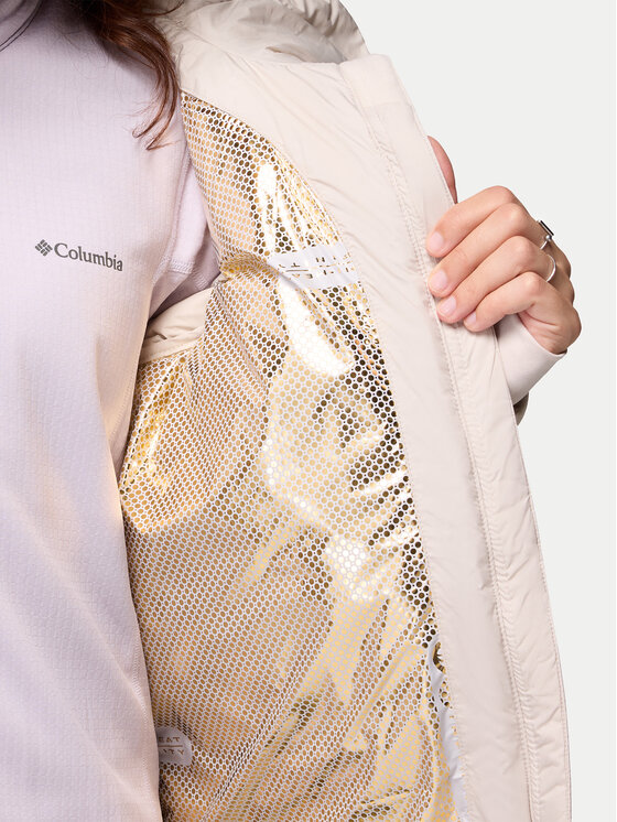 Columbia Columbia Kurtka puchowa Cloudview™ 2133531 Beżowy Regular Fit
