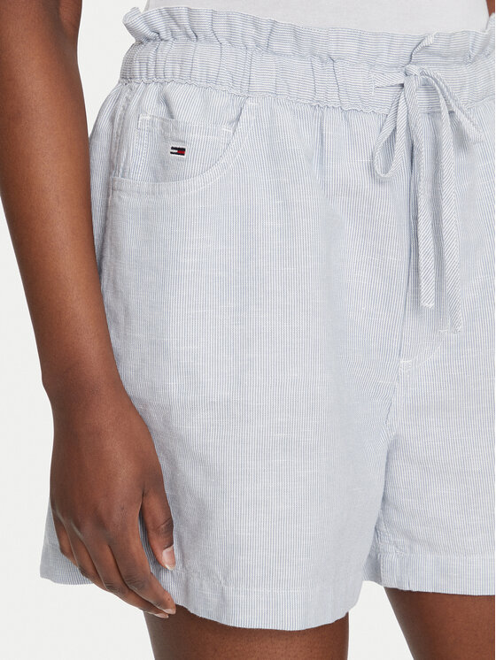 Tommy Jeans Tommy Jeans Szorty materiałowe DW0DW20360 Niebieski Regular Fit