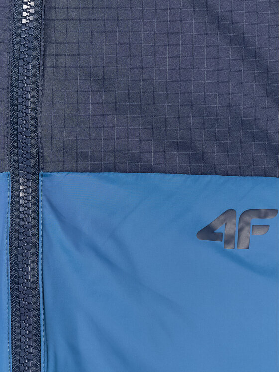 4F 4F Kamizelka APRES SKI Granatowy Regular Fit