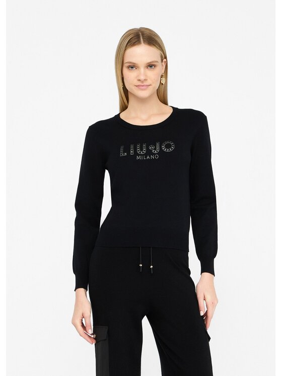 Liu Jo Liu Jo Maglione TF5248MS63L22222 Nero Regular Fit