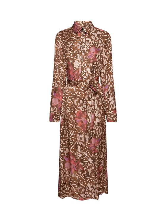 Elena Mirò Elena Mirò Abito da sera 7437P000241N001 Marrone Regular Fit