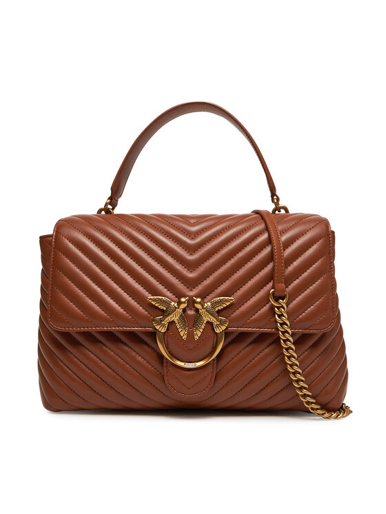 PINKO PINKO Torbica Love Lady Puff Big Cl 100042 A0GK L84Q Smeđa