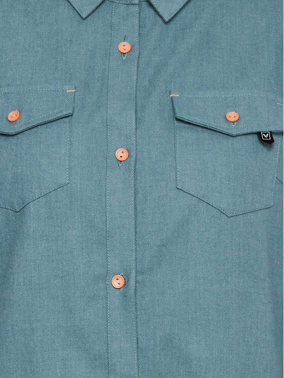 Viking Viking Camicia Bamboo Shamrock Lady 500/25/1212 Turchese Regular Fit