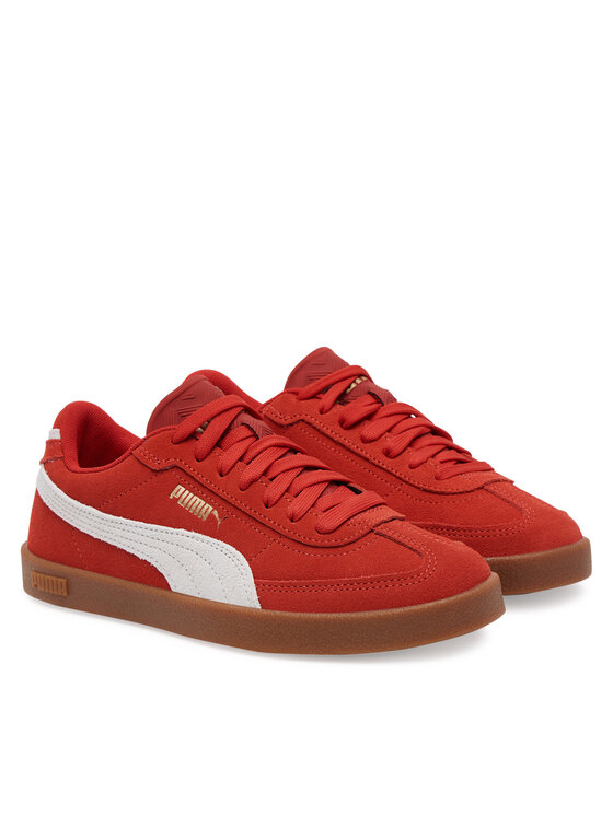 Puma Puma Sneakersy Puma Club II Era Suede For All Time Red- 400717 08 Czerwony