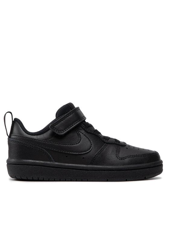 Nike Sneakersy Court Borough Low 2 (PSV) BQ5451 001 Čierna