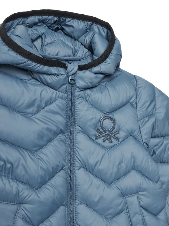 United Colors Of Benetton United Colors Of Benetton Демісезонна куртка 2TWDGN02V Голубий Regular Fit