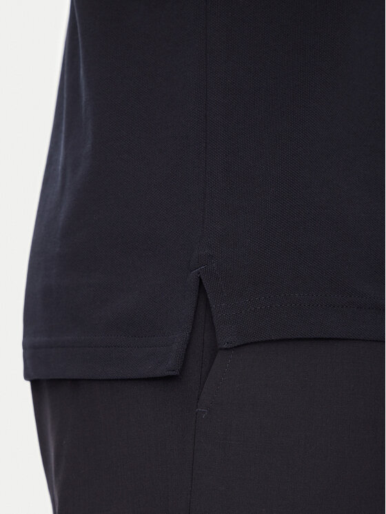 Tommy Hilfiger Tommy Hilfiger Pólóing Flag MW0MW39836 Sötétkék Regular Fit