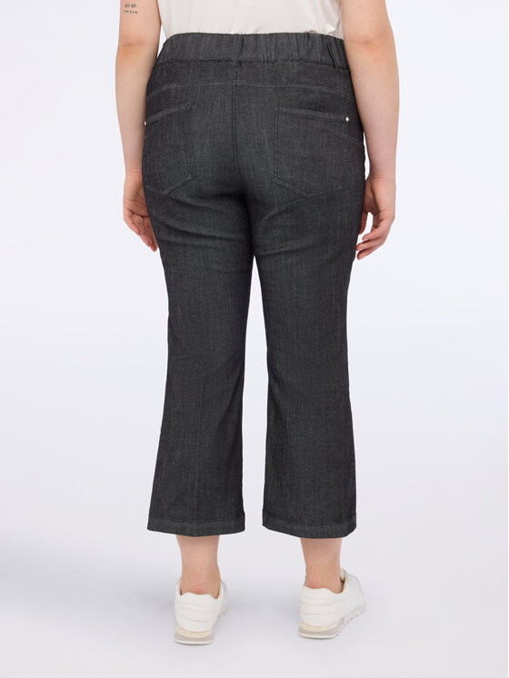 Fiorella Rubino Fiorella Rubino Jeansy P416T005009N033 Czarny Flare Fit