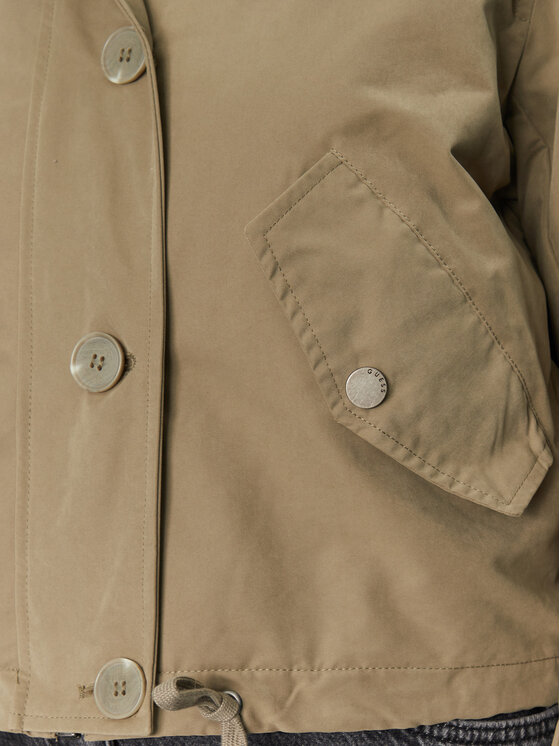 Guess Guess Átmeneti kabát W5RL13 WGWD2 Zöld Regular Fit