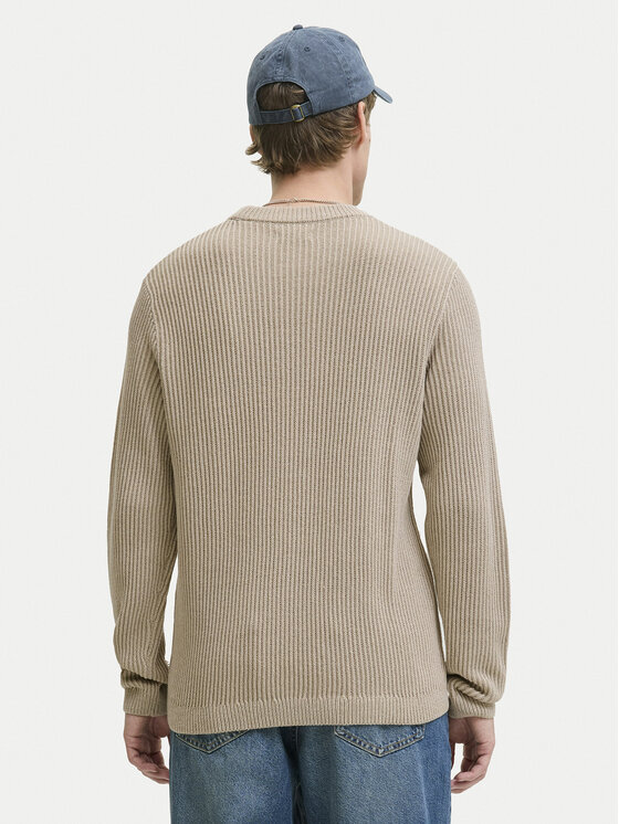 Jack & Jones Jack & Jones Sveter Dover 12278816 Béžová Regular Fit