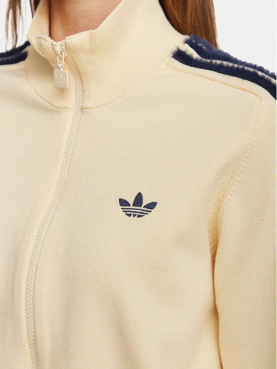 adidas adidas Kardigán Firebird KS6797 Svetlo žltá Regular Fit