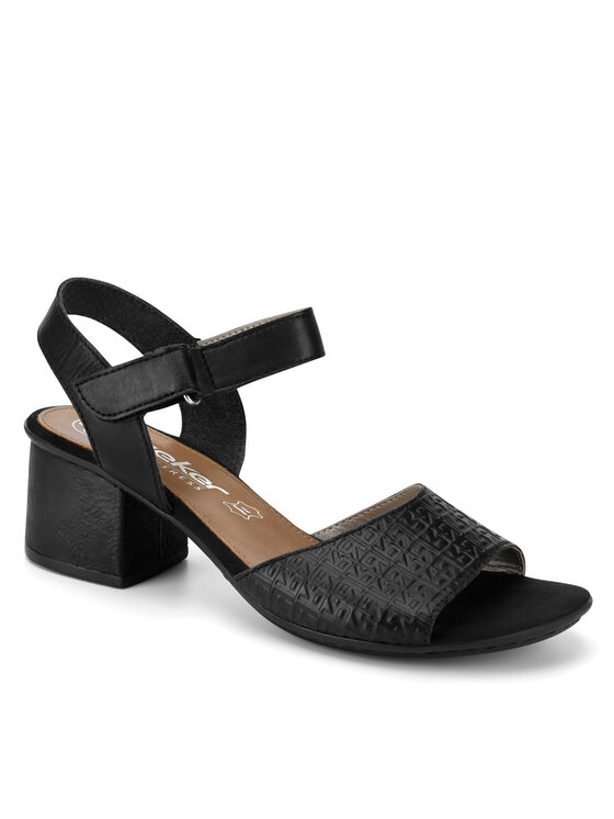 Rieker Rieker Sandalen 64693-00 Schwarz