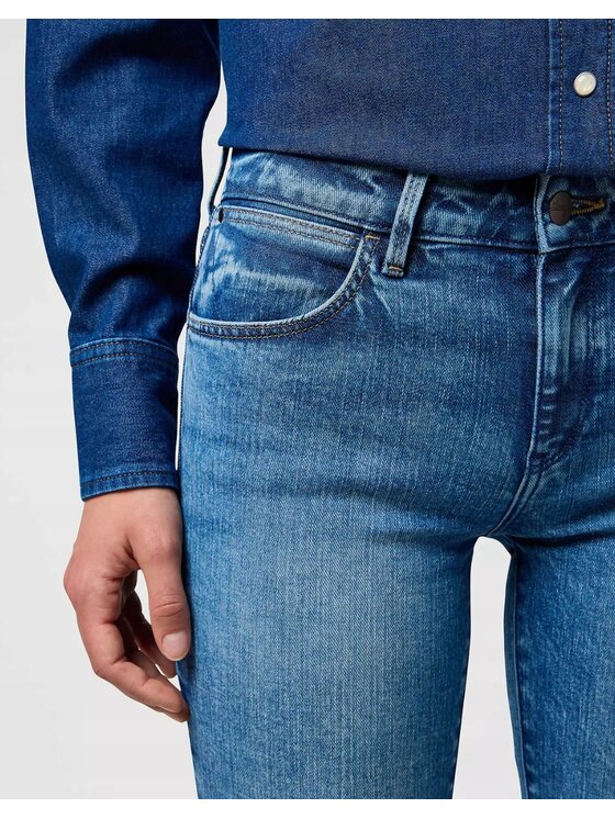 Wrangler Wrangler Jeansy Bootcut 625 Niebieski Bootcut Fit