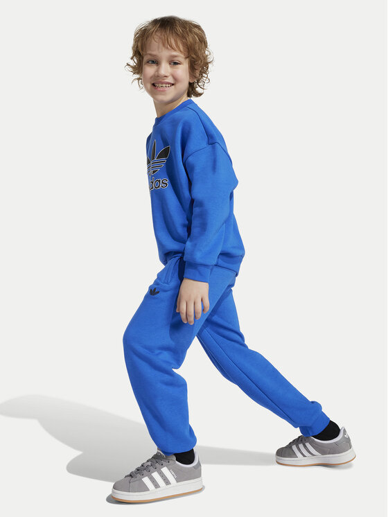 adidas adidas Trenerka JY1151 Plava Loose Fit