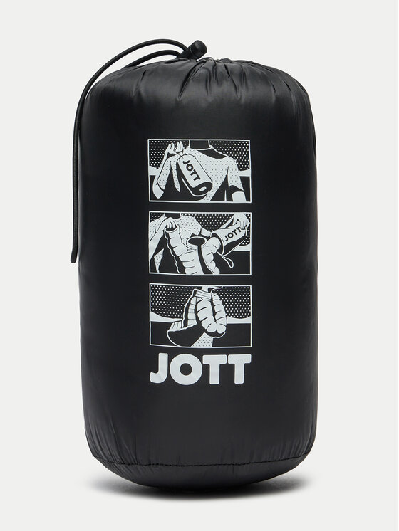 Jott Jott Kurtka puchowa Cha P000WDOW02 Czarny Slim Fit